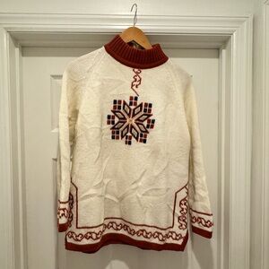 Vintage full fashioned 100% Virgin Acrylic large